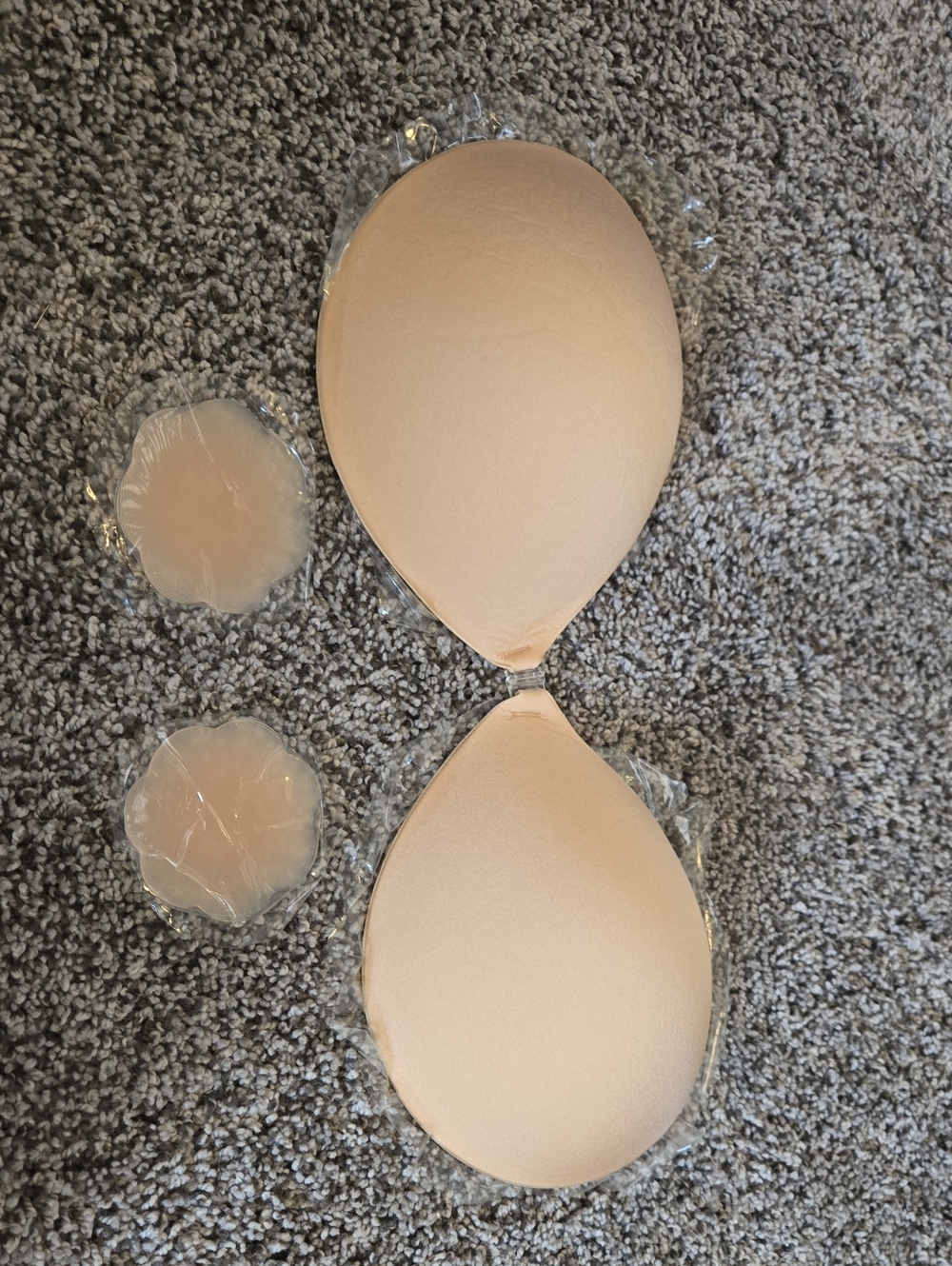 Amazon Nude Adhesive Silicone Bra Cups and Nipple Covers